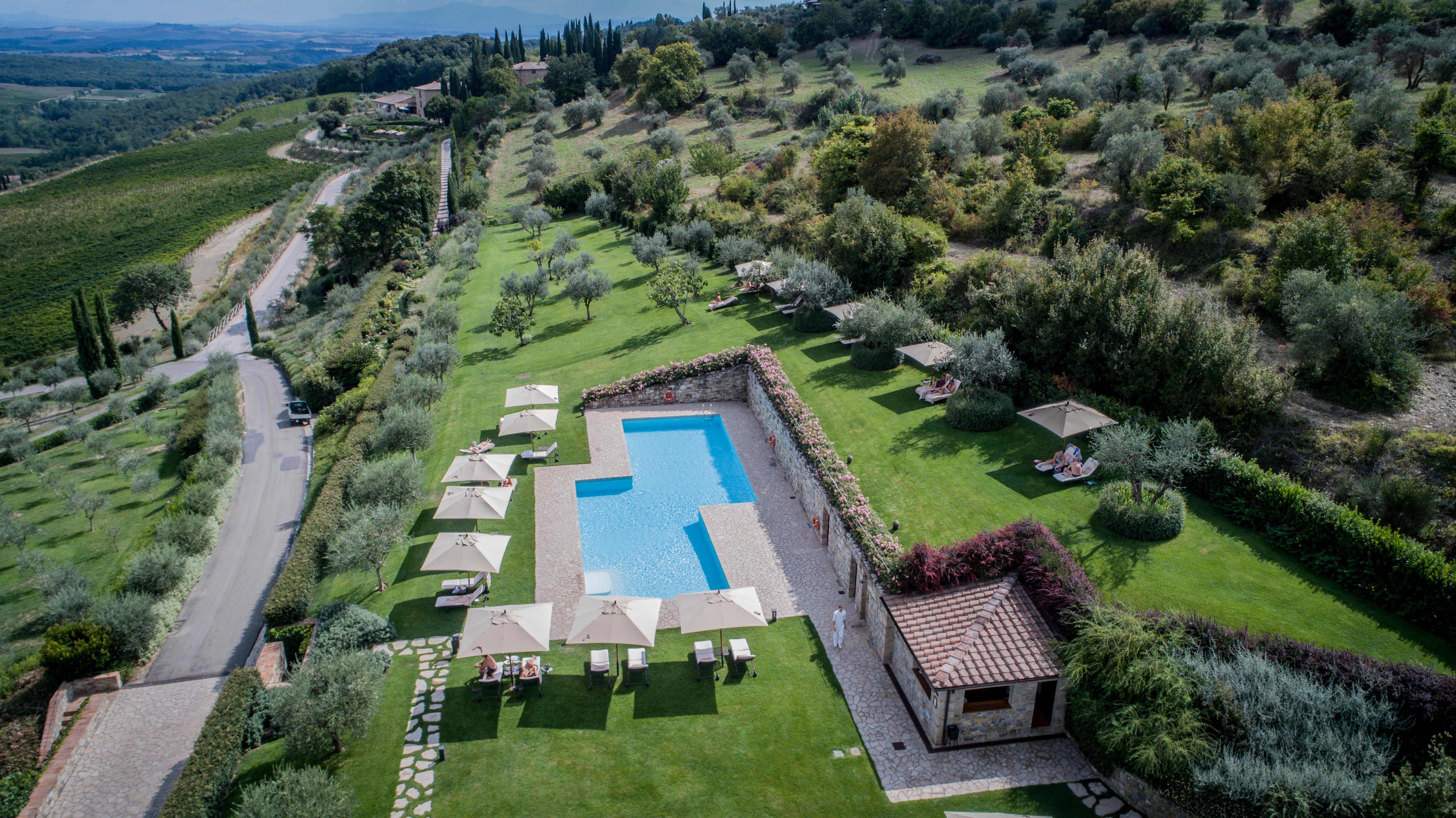 Hotel Le Fontanelle Castelnuovo Berardenga Exterior photo