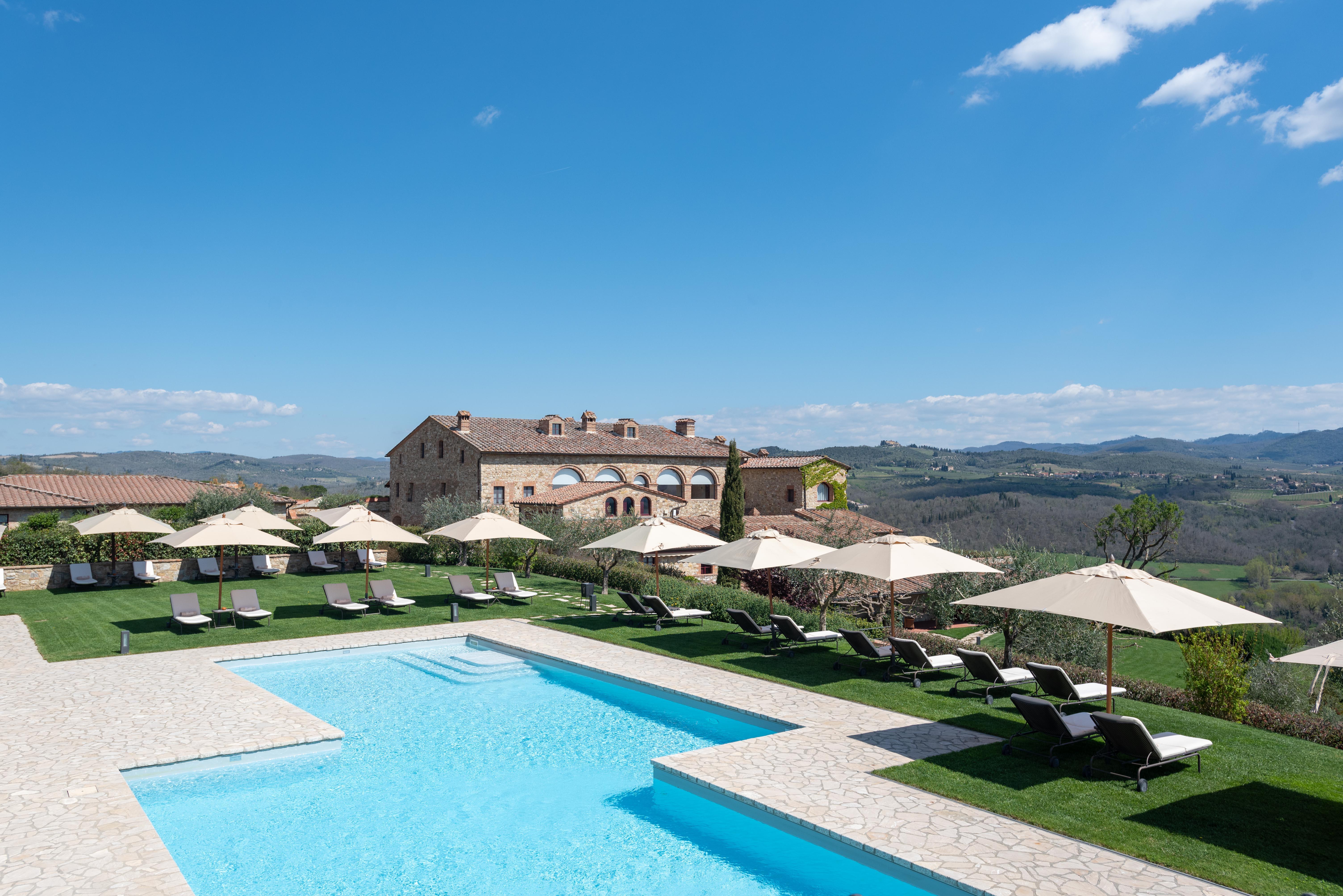 Hotel Le Fontanelle Castelnuovo Berardenga Exterior photo