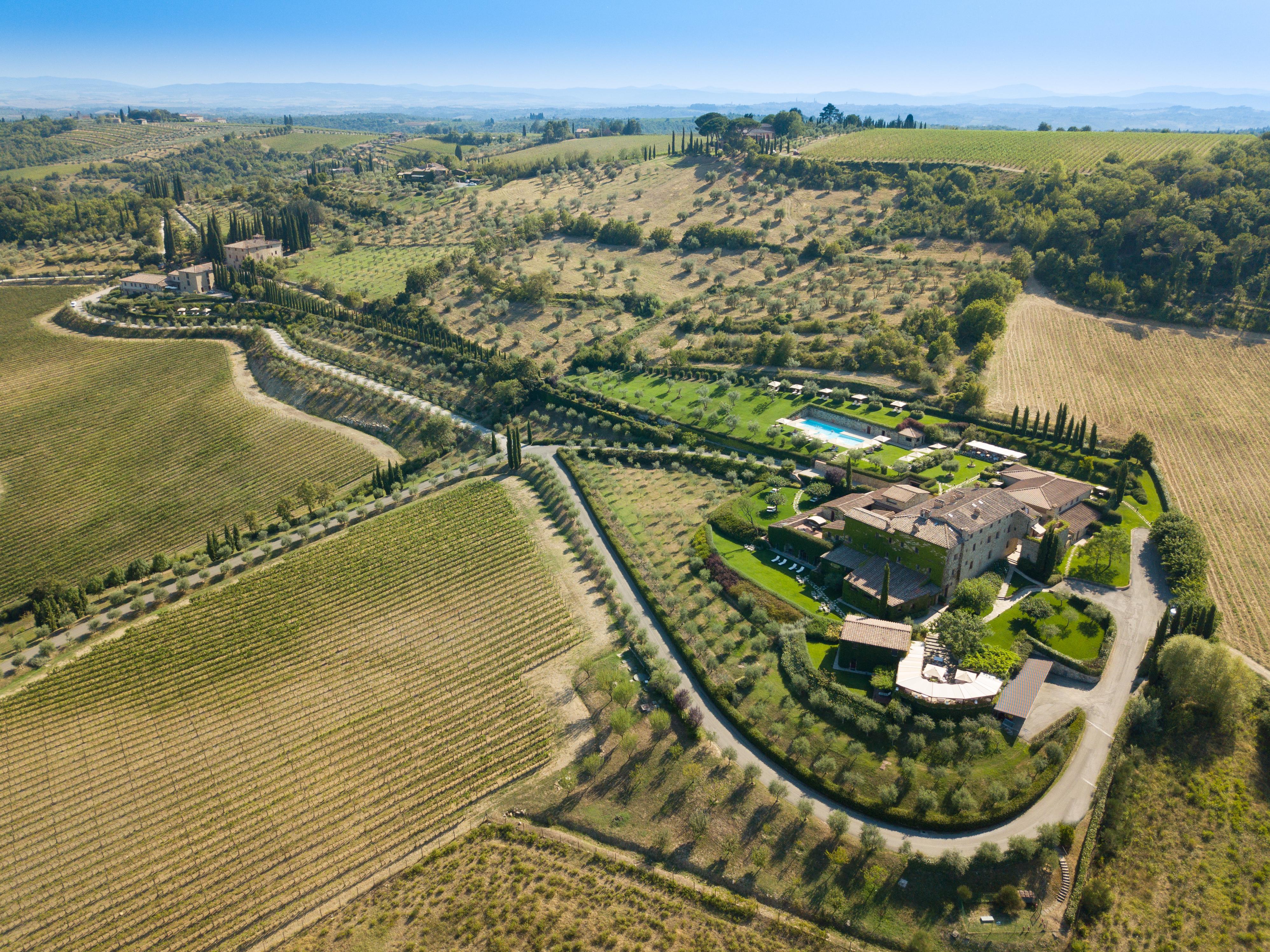 Hotel Le Fontanelle Castelnuovo Berardenga Exterior photo